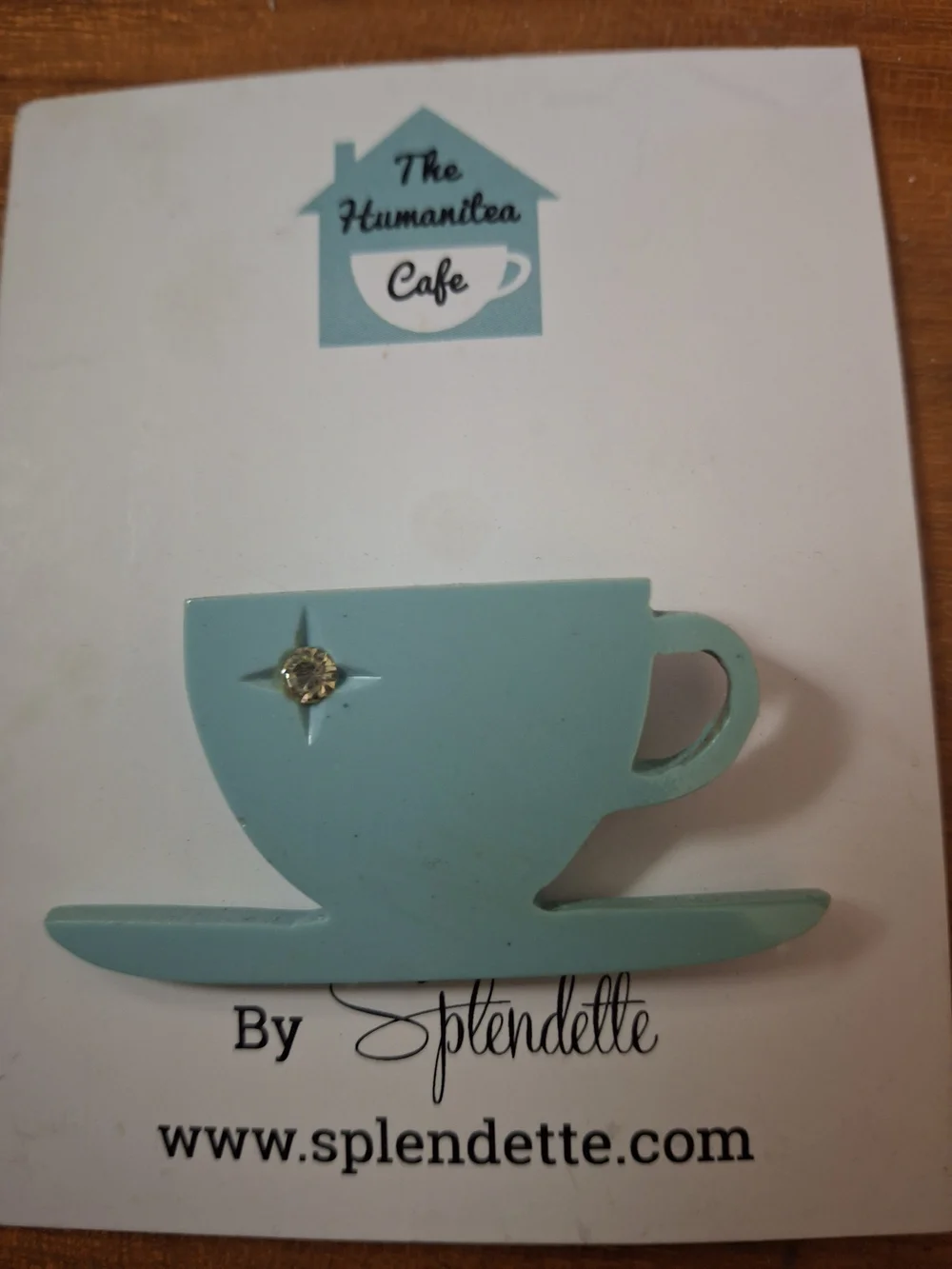 Splendette Teacup Brooch
